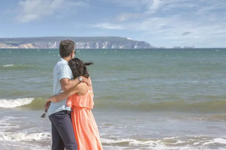 Couple on beach 768x512